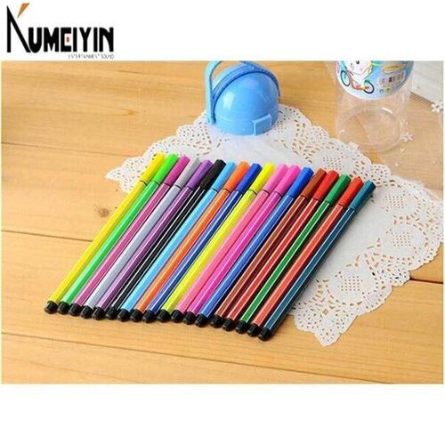 18 Colors/ Lot Water Color Pen Brush Marker Highlighter For