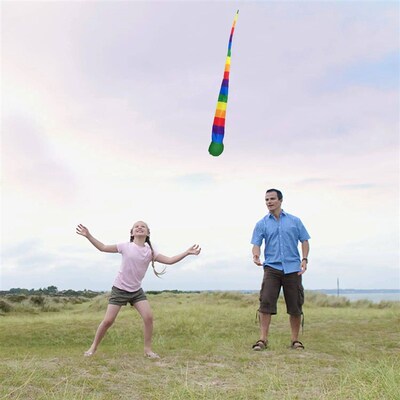 Rainbow Tail Ball Eco-Friendly Fabric Sandbag Meteor Ball Sa