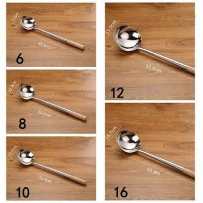 Long Handle Soup Ladle Cooking Utensils Ladle Spoon Wok