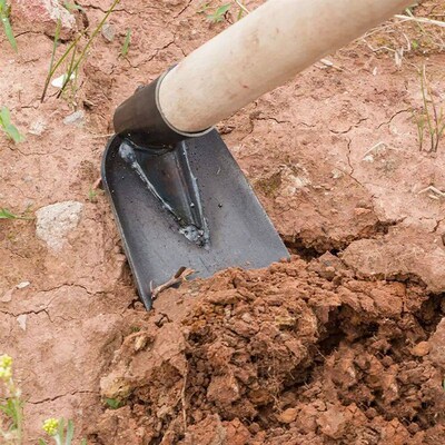 Durable Garden Hoe Household Outdoor Farming Tools Forging W