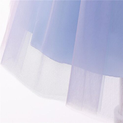 Girls Ruffles Princess Dress For Kids Wedding Elegant Party