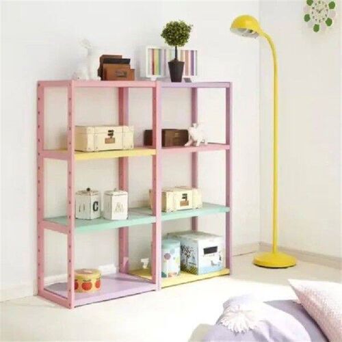 Modern Wooden Kids Bookshelf, Multi-Layer Storage Rack,