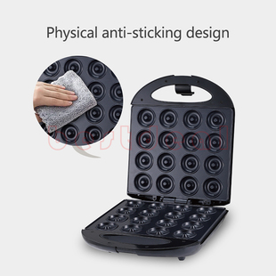 Donut Maker Machine Non-stick Surface 16 Doughnuts 甜甜圈机