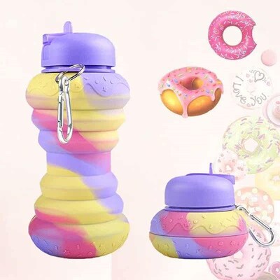 Collapsible Water Bottle BPA Free Silicone Water Bottles