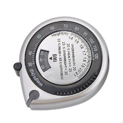 E74E BMI Measuring Tape for w/ Push-Button Retract 60inch
