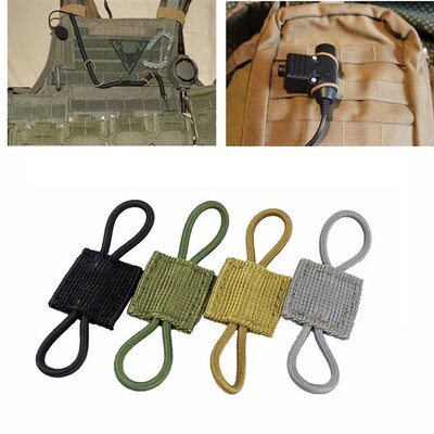5Pcs/lot Antenna Binding Buckle Outdoor Tactical Molle Syste