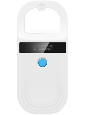 rfid宠物芯片扫描仪.2KUSB传输带存储狗猫动物芯片扫码器