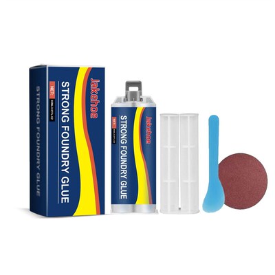 Jakehoe Metal Casting Adhesive, AB Epoxy Repair Adhesive for