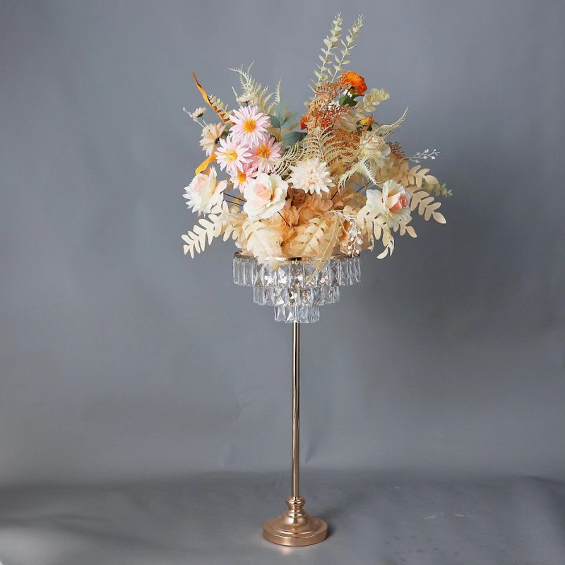 婚庆铁艺电镀水晶冰块压克力主桌花器婚礼餐桌布置欧式叠罗汉花架,节庆用品/礼品,路引,淘宝优惠券,粉丝福利购,淘宝优惠卷