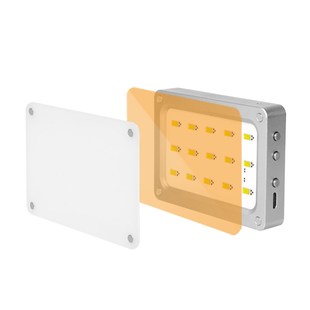 Selens L led摄影灯摄影色温片 美颜色卡滤色片20色纸装