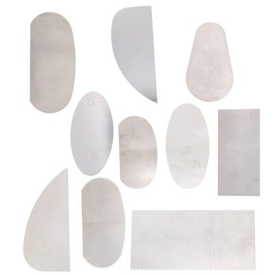 10pcs Clay Sculpture Pottery Molding Ceramics Sharp Stainles