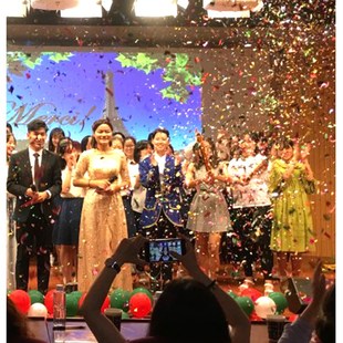 开工礼花炮喷花筒开业礼花庆典手持礼炮金条彩喷礼宾花剪彩装修