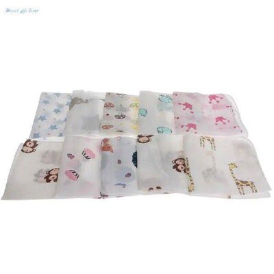 10x Face Towels for Wash Wipes Bath Towel Burp Cloths Baby