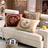 大号长方形床头靠背垫套含芯可拆洗 抱枕沙发背靠垫6080 欧式 新款