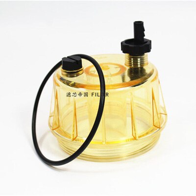 底杯座R160T透明滤杯R160P R120T R120P油水分离器底部滤芯杯