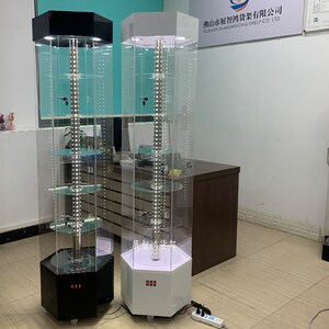 化妆品精品饰品彩妆美甲美容展示架货架展柜展示柜牙科模型产品柜