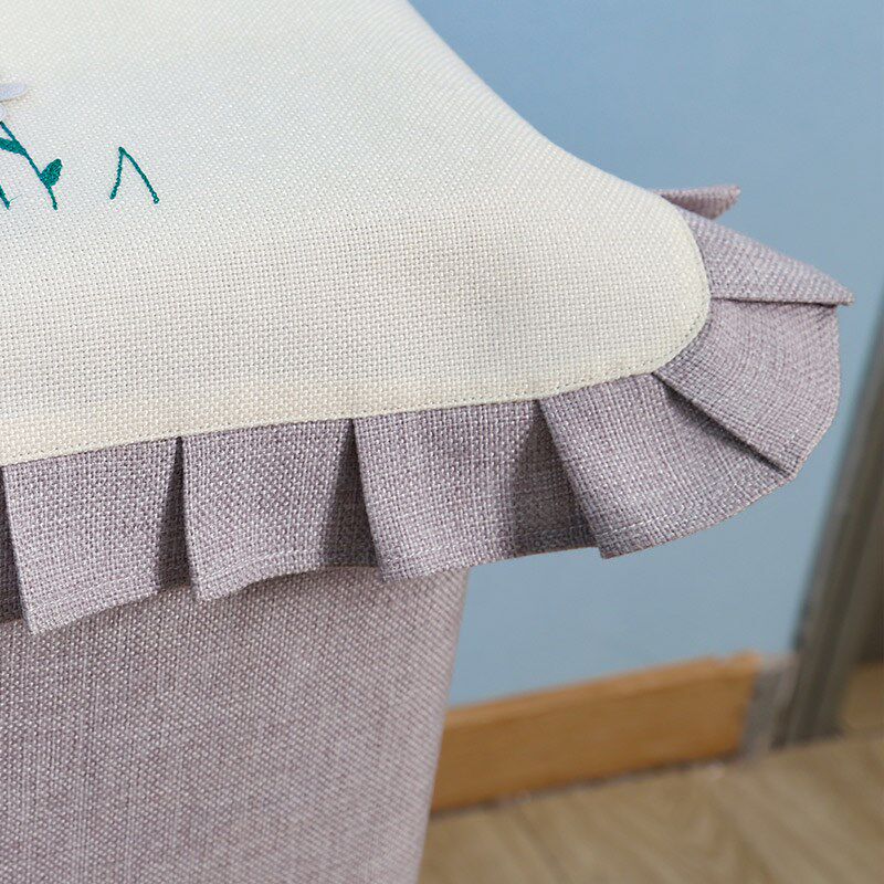 布艺洗衣机防尘罩防水防晒波轮式上开盖布洗衣机套全自动洗衣机罩