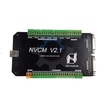 新款USBMACH3接口板6轴控制 mach3控制卡,NVCM支持手脉