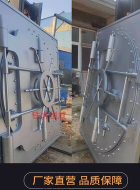 复古工业风创意船舵装饰玄关遮挡烧烤店叙利亚风格背景墙金库造型