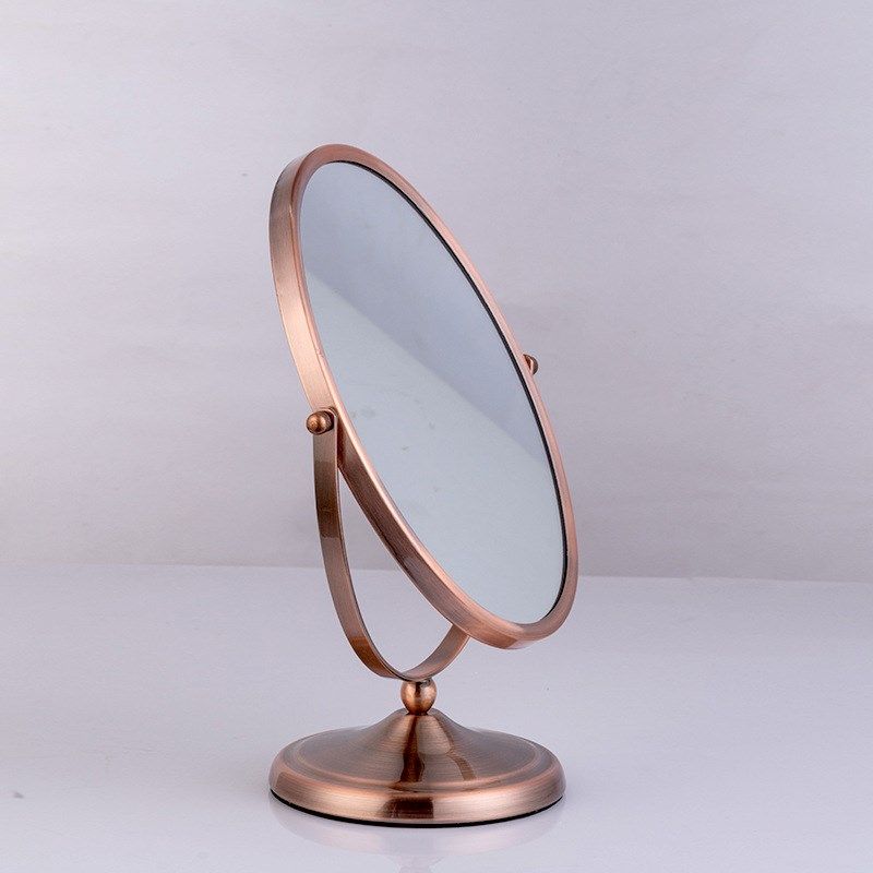 首饰金店珠宝店柜台专用镜台式平面银色金色双面镜金属桌面化妆镜,家庭/个人清洁工具,随身化妆镜,淘宝优惠券,粉丝福利购,淘宝优惠卷
