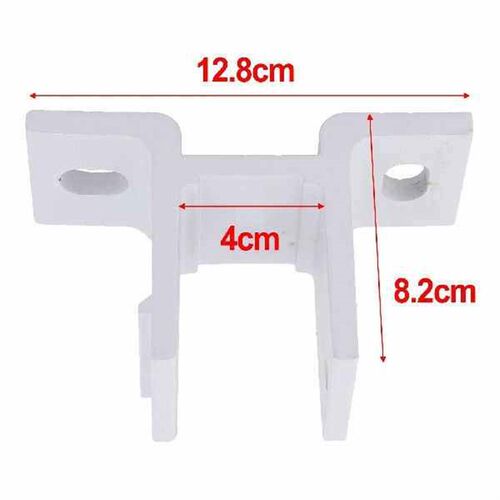 Practical White Wall Mount Bracket for Retractable Awnings