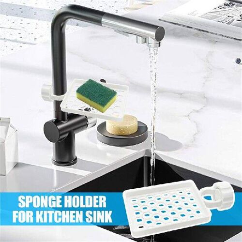 Sponge Holder Over Faucet Soap Sponge Holder Kitchen Drip