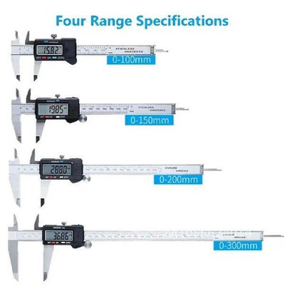 Digital Caliper Electronic Vernier Scale Micrometer Precise