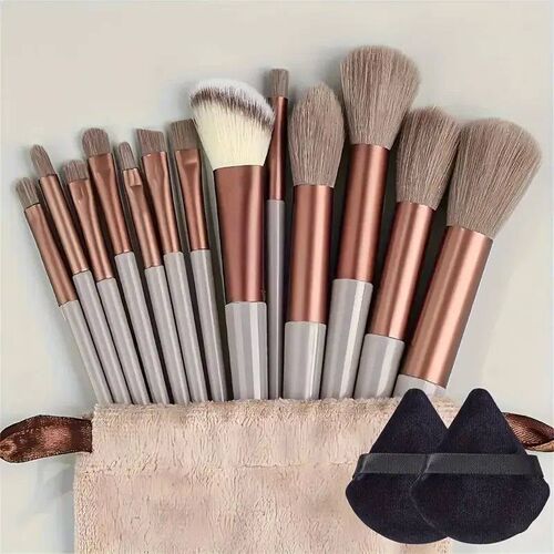 13/33pcs Professional Makeup Brush Set with Accessories for
