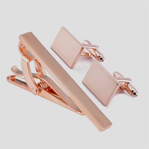 Fashion Musical Instrument Rose Shape Circular Metal Cufflin