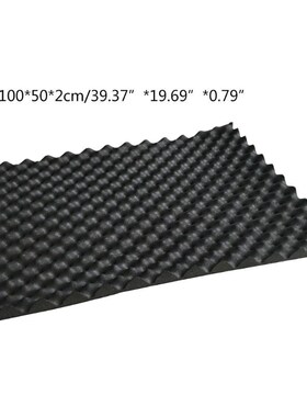 100x50cm Car Sound Deadener Mat Noise Insulation Acoustic Da