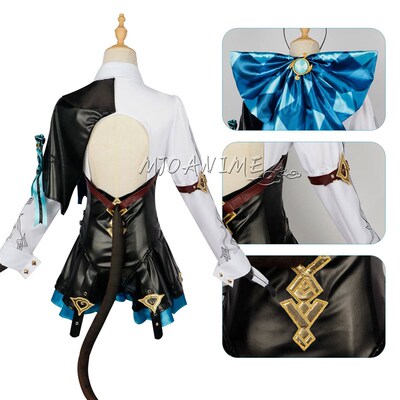 in stock Genshin Impact Lynette Cosplay Costume Wig
