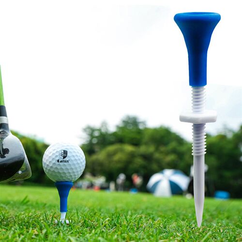 5pcs/box Silicone Head Golf Plastic Tees Height can be adjus