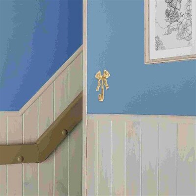 Wall Hooks for Hanging Coat Brass Bow Clothes Racks