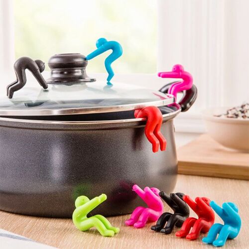 1 Piece Spill-proof Lid Lifter for Soup Pot Kitchen Tools Li