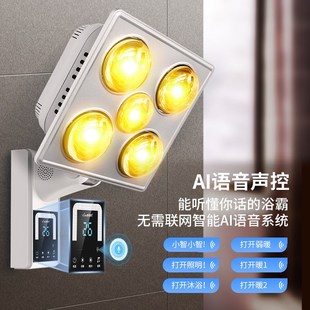 科狮龙壁挂浴霸灯卫生间取暖挂壁式暖灯挂墙灯暖浴室取暖器免打孔