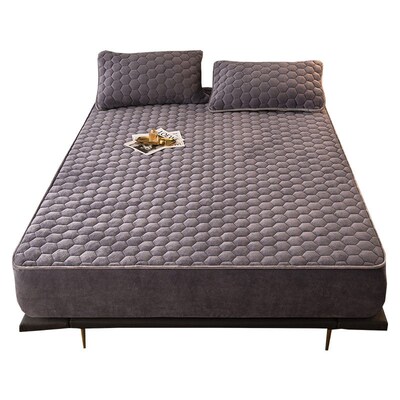 Padded tton Class A Warm Bed ver Non-slip Bedspread Simmons
