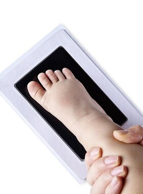 Safe Non-toxic Baby Handprint Footprints Ink Pads No-Touch S