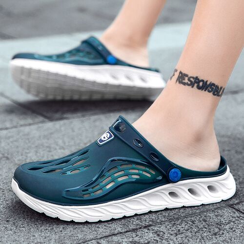 Summer Comfortable Mens Garden Clogs Male Outdoor EVA Injec