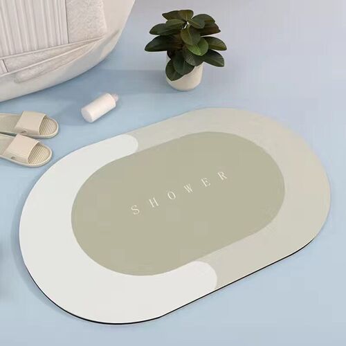 Bathroom Diatom Mud Floor Mat Bathroom Non-Slip Absorbent Fl