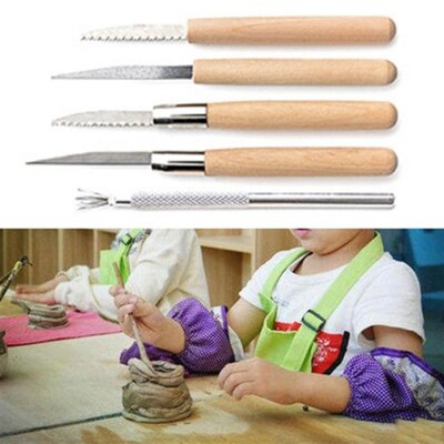 30pcs/set DIY Clay Pottery Tool Drill Pen Ceramics Sculpting