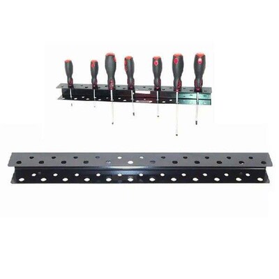 Screwdriver Rack Wall Mount Workshop Hand Tool Organizers