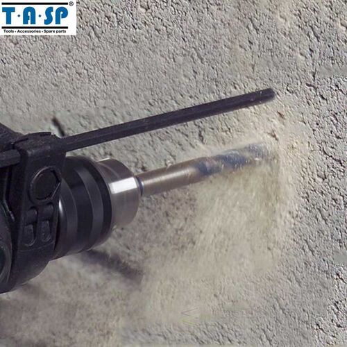 TASP 5pcs Masonry Drill Bits Tungsten Carbide Tipped Concret