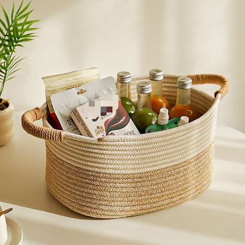 Rope Woven Baskets for Organizing Storage Basket Basket Port