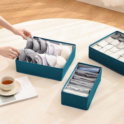 Fabric Underwear Bra Storage Box Underwear Sorting Box Panty