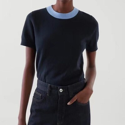 COS Style Summer New Womens Clothing Casual Color Matching