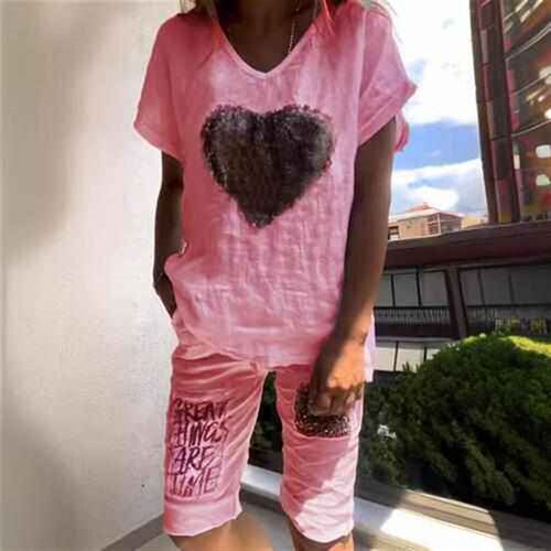 and suit decoration fashion loose sequins linen women love