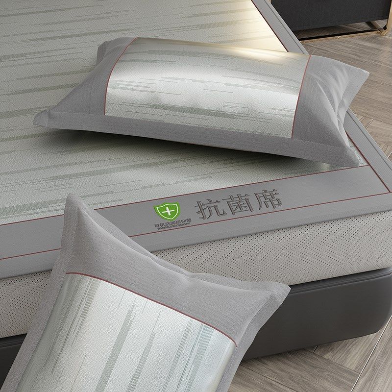 冰丝凉席藤席床笠款三件夏季空调席夏天可水洗软席子1.5米/1.8m,床上用品,冰丝席,淘宝优惠券,粉丝福利购,淘宝优惠卷