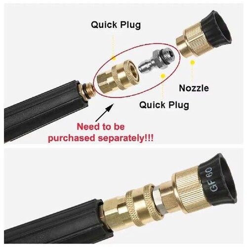 Durable High Pressure Washer Gutter Cleaner Attachment 1/4