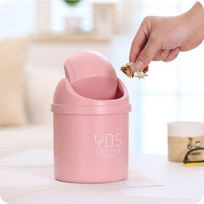 trash cans kitchen can bin waste mini table desk garbage bin
