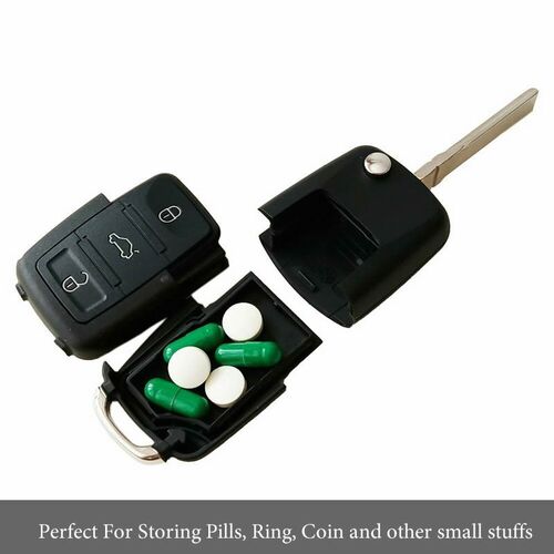 Creative Fake Car Key Hidden Secret Stash Box Diversion Safe